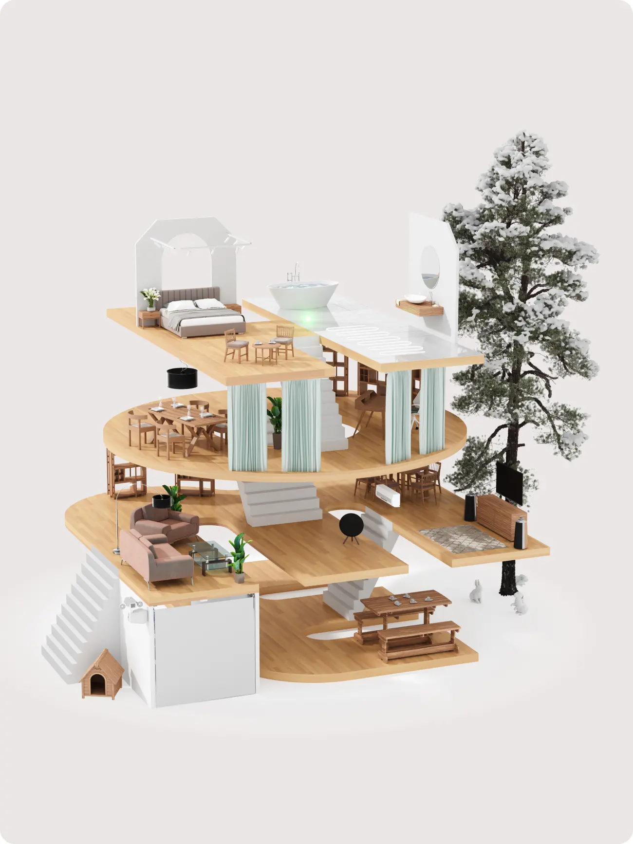 Template smart house
